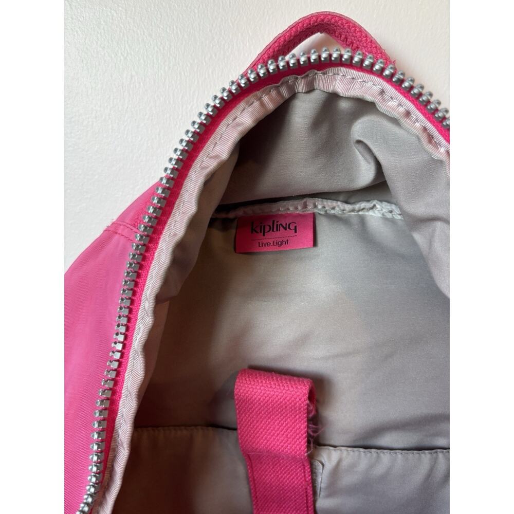 Kipling Hot Pink Backpack - Picture 7 of 10